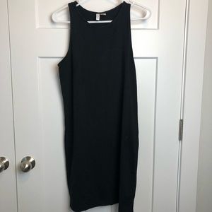 Black comfy tank dress